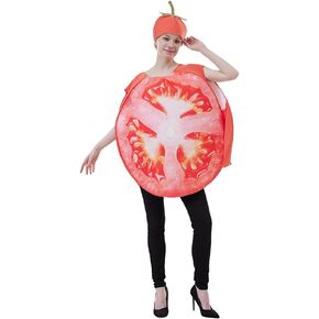 Halloween Adult Fruit Slice Costume Women Funny Food Costumes Men Party Fruits Vegetable Outfit