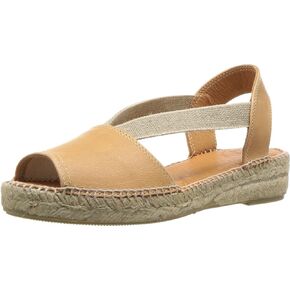 TONI PONS ETNA - Espadrille for Women in Smooth Shades made of leather.