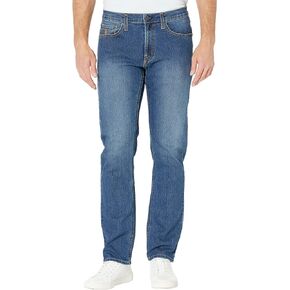 U.S. Polo Assn. Stretch Slim Straight Five-Pocket Denim Jeans Blue Medium Enzyme 38 30
