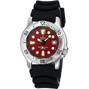 ساعة غواص احترافية من FreeDiver ساعة غوص كوارتز يابانية من الكريستال الياقوت 200 متر مقاومة للماء ساعة غوص للرجال in Kuwait