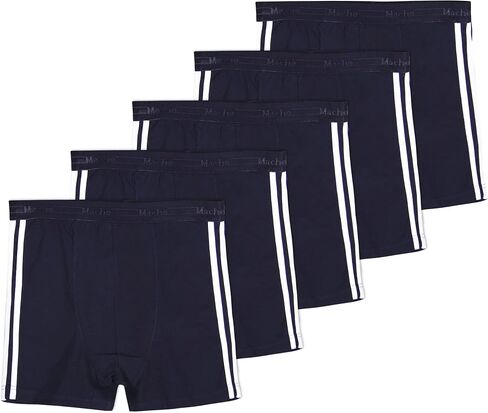 5P Mens Boxer Briefs Breathable Cotton Underwear for Men Pack of 5 [ XXS - L ] in Saudi Arabia