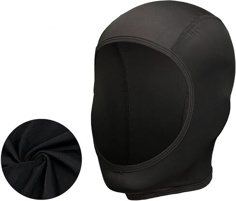 Spandex Zentai Hood Mask Open Face Hood Mask for Halloween Cosplay Costume Hood Open Face Mask in Kuwait