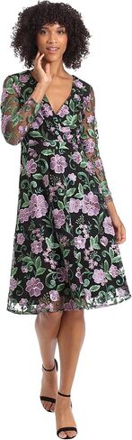 Maggy London Women's Occasion Holiday Embroidered Dress Embroidery Event Wedding Party Guest of in Saudi Arabia