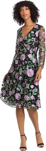 Maggy London Women's Occasion Holiday Embroidered Dress Embroidery Event Wedding Party Guest of in Saudi Arabia