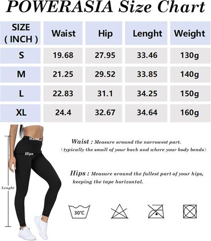 POWERASIA V Back Scrunch Butt Leggings for Women Butt Lifting Wokrout Leggings High Waisted Yoga Pants Tummy Control Tights in Saudi Arabia