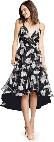 Dress the Population Women's Delphine Fit and Flare Midi Dress in Saudi Arabia