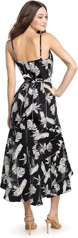 Dress the Population Women's Delphine Fit and Flare Midi Dress in Saudi Arabia