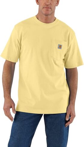 Carhartt Men's Loose Fit Heavyweight Short-Sleeve Pocket T-Shirt Closeout in Saudi Arabia