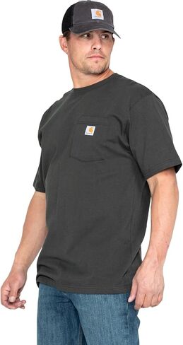 Carhartt Men's Loose Fit Heavyweight Short-Sleeve Pocket T-Shirt Closeout in Saudi Arabia