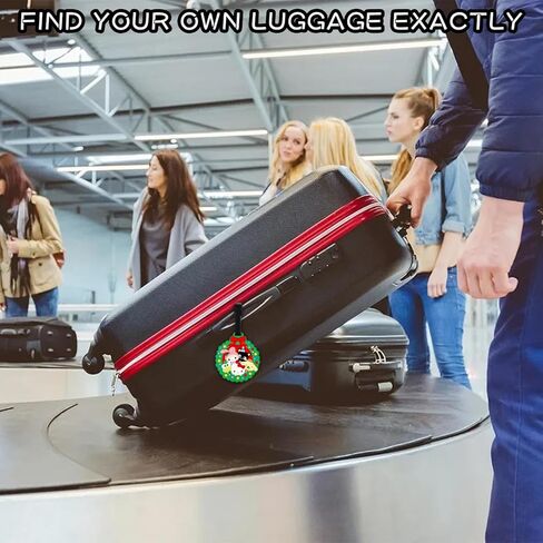 بطاقة امتعة من السيليكون بتصميم انيمي كاواي لشنط السفر للنساء وشنط الظهر وشنطة اليد والمدرسة للاطفال والاولاد والبنات، بطاقات تعريف مضحكة لبطاقة الهوية in Kuwait