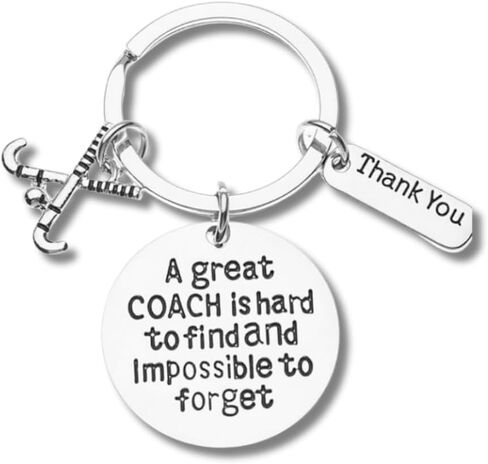 سبورتي بيلا سلسلة مفاتيح مدرب الهوكي الميداني، هدايا لمدرب الهوكي الميداني، سلسلة مفاتيح للرجال والنساء من جريت كوتش is Hard to Find But Impossible to Forget in Kuwait