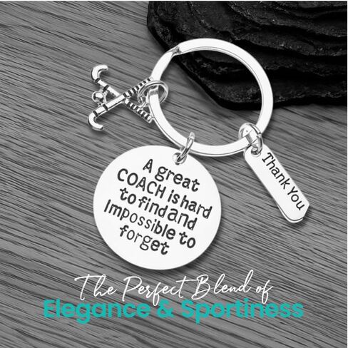 سبورتي بيلا سلسلة مفاتيح مدرب الهوكي الميداني، هدايا لمدرب الهوكي الميداني، سلسلة مفاتيح للرجال والنساء من جريت كوتش is Hard to Find But Impossible to Forget in Kuwait