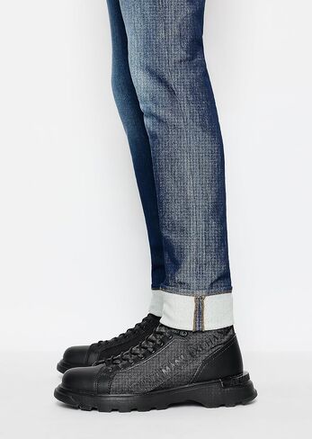A｜X ARMANI EXCHANGE Men's J33 Super Skinny Comfort Fabric Stretch Denim in Saudi Arabia