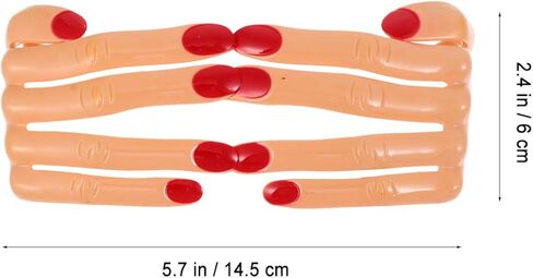 زينة الهالوين 5 قطع نظارات إصبع مبتكرة للحفلات نظارات مكياج مضحكة زي صور بوث نظارات شمسية دعائم أحمق نظارات إصبع نمذجة الملابس البلاستيكية in Kuwait