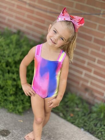Arshiner Girls Ballet Dance Leotards Straps Back Camisole Tank Leotard Gymnastics Dancewear for Kids in Saudi Arabia