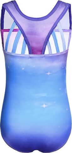 Arshiner Girls Ballet Dance Leotards Straps Back Camisole Tank Leotard Gymnastics Dancewear for Kids in Saudi Arabia