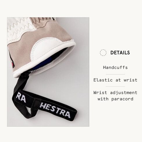 Hestra Women’s Voss CZone Mitt I Leather, Waterproof, Alpine Skiing Gloves in Saudi Arabia