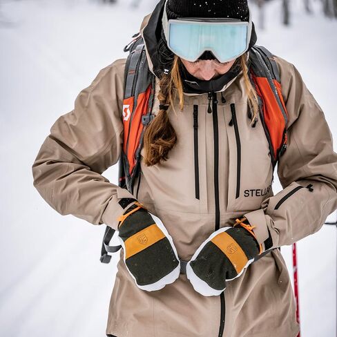 Hestra Women’s Voss CZone Mitt I Leather, Waterproof, Alpine Skiing Gloves in Saudi Arabia
