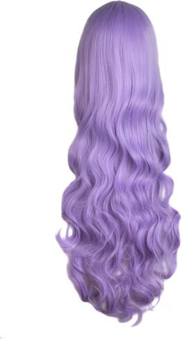 شعر مستعار مموج مموج مموج أرجواني فاتح بطول 80 سم من مابوب بيوتي in Kuwait