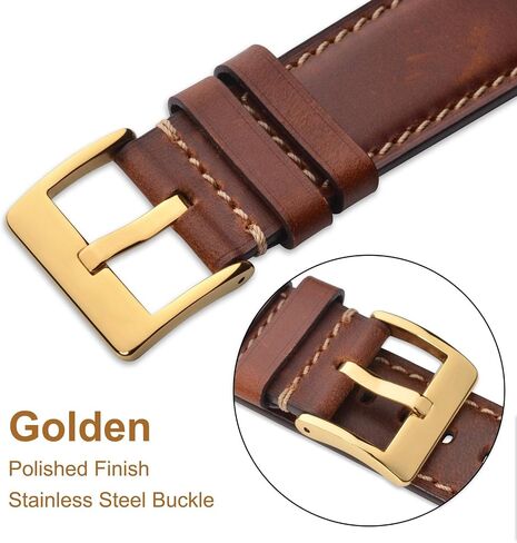 WOCCI Watch Bands Square Buckle, Replacement Clasp, Stainless Steel, Choice of Color and Size in Kuwait