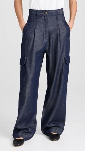 rag & bone Women's Featherweight Cassidy Tailored Cargo Pants in Saudi Arabia