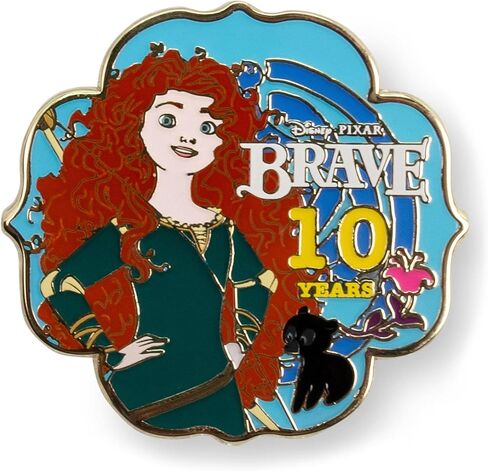 Disney Pixar Brave 10th Anniversary Enamel Pin | SDCC 2022 Exclusive in Saudi Arabia