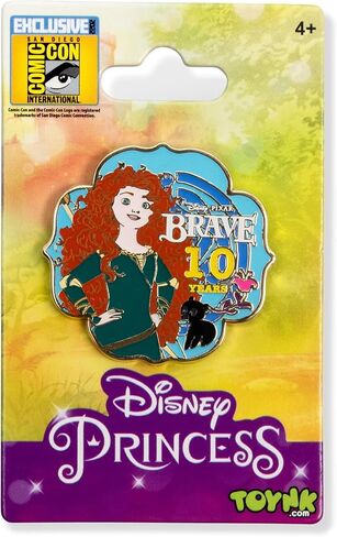 Disney Pixar Brave 10th Anniversary Enamel Pin | SDCC 2022 Exclusive in Saudi Arabia