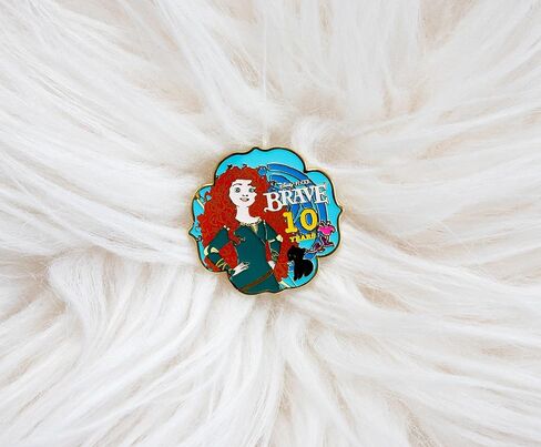 Disney Pixar Brave 10th Anniversary Enamel Pin | SDCC 2022 Exclusive in Saudi Arabia