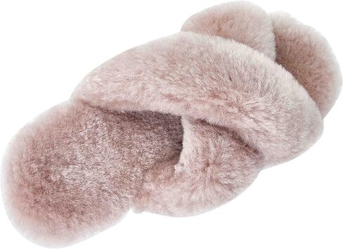 شبشب نسائي من CLPP'LI ذو شريط متقاطع منفوش in Kuwait