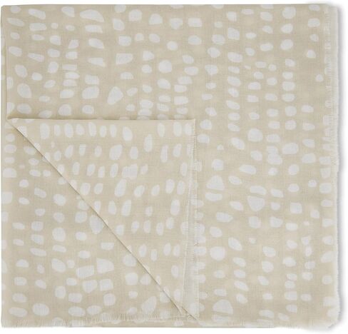 Katie Loxton Printed Pattern Womens One Size Fits Most Fashion Scarf Pink Abstract Dot Print in Kuwait