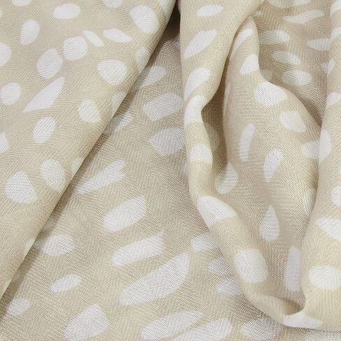 Katie Loxton Printed Pattern Womens One Size Fits Most Fashion Scarf Pink Abstract Dot Print in Kuwait