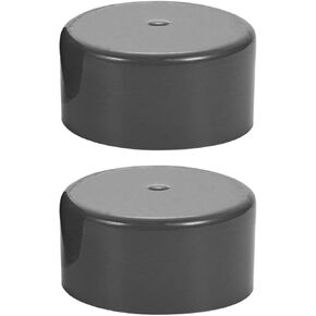 1.98 Inch Bearings Buddy Rubber Caps Dust Covers Trailer Wheel Bearing Protector Replacement for Bearing Partner Bra, Gray Bearing Buddy Bras (2 Pack)