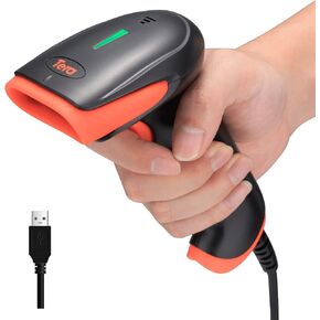 Tera Android Barcode Scanner Mobile Computer with Charging Cradle Pistol Grip, 1D 2D QR Zebra Scanner, Android 10 Handheld PDA Data Terminal, IP 65 Rugged 4G Wi-Fi GPS Works with Bluetooth Model P160