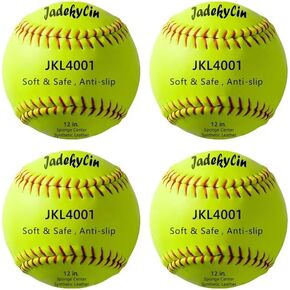 Safety & Soft Softball for Practice,Training and Recreation (11 & 12 inch)
