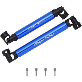 DJX 2 قطعة TRX4 CVD عمود محرك أمامي وخلفي لسيارة 1/10 RC Rock Crawler 324 مم قاعدة عجلات Traxxas TRX-4 RC Car (أحمر) in Kuwait