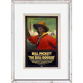 صور لا حصر لها الصورة: 'The Bull-dogger' | ريتشي ليث. شركة | 1923 | بيل بيكيت | رعاة البقر الأسود | فكرة هدية in Kuwait