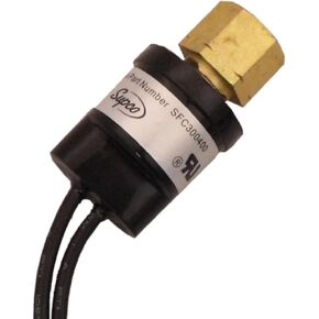 Sealed Unit Parts Company, Inc. (SUPCO) SFC300400 300 PSI Pressure Switch, Fan Cycling LP