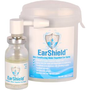 Ear Shield Skin Conditioning Water Repellent Ear Spray, .33 Fluid Ounce