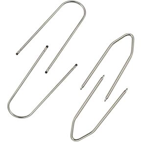 Radio Removal Tool Key and Removal Pry Tool Kit U-Shaped Set for Ford, Volkswagen, Audi, and Mercedes, Most Car CD DVD Audio Frequency Converter Stainless Steel 4PCS