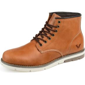 Territory Mens Atlas Chukka Boots with Padded Nylon Collar and Durable Rubber Outsole