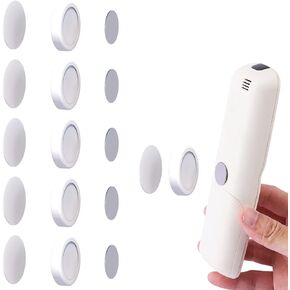 6pcs Magnetic Remote Control Holder Wall Mount, Adhesive Remote Control Holder Strong Hold TV Remote Holder For Home Office Supply Storage