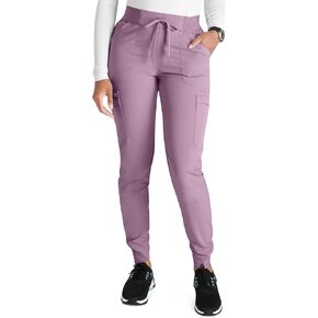 Cherokee Women Mid-Rise Pull-On Scrub Jogger Pant with 4 Pockets and Elastic Jogger Waist - CK138A