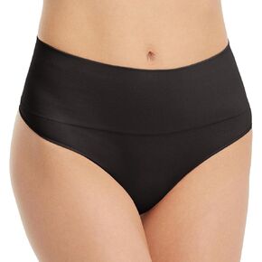 SPANX Everyday Shaping Thong - Core Control Shapewear Underwear - Invisible Under Clothes - Seamless Design