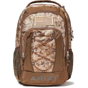 ARIAT Western Backpack Durable Zip Adjustable Sport Black A460002801