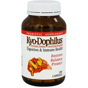 Kyolic - Kyo-Dophilus Probiotic - 180 Capsules, 2 pack (Image may vary)