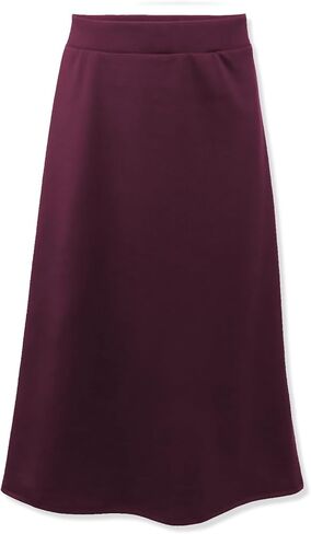 Girls Pull-On Long A-Line Below The Knee Skirt - Made in The USA in Kuwait
