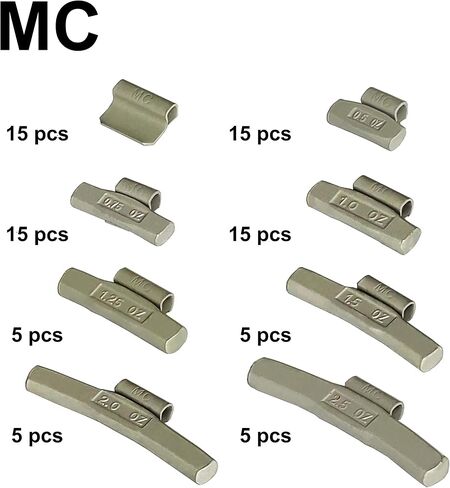 MC-M70 Wheel Weight Kit MC Style 70pcs/kit in Saudi Arabia