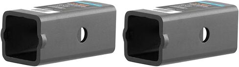 CURT 45405 Trailer Hitch Receiver Adapter Reducer Sleeve, 2-1/2 to 2-Inch, Carbide Black Powder Coat in Saudi Arabia