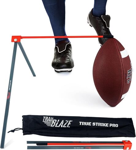 True Strike Pro Football Kicking Tee - The Ultimate Football Kicking Stand Football Tee Holder Compatible with All Ball Sizes - Unleash Your Kicking Potential for Football Field Goal Mastery in Kuwait