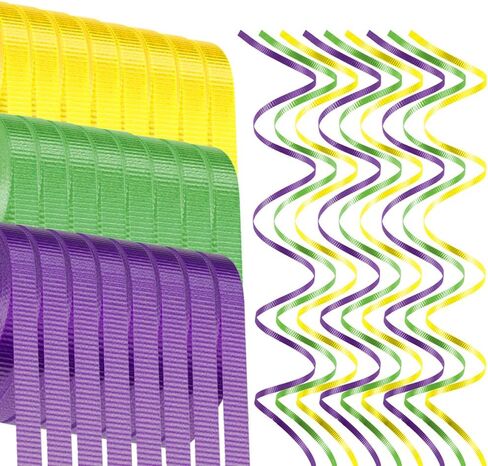 24 Rolls Curling Ribbon for Crafts, Balloon String Roll, Iridescent Color for Gift Wrapping, Birthday, Valentines, Weddings, Party Decorations 3/16 Inch in Kuwait